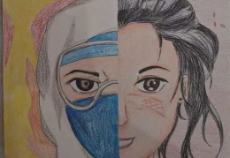 小姐姐眼中的男孩怎么画,一幅温馨的青春画卷